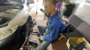 замена левого внешнего ШРУСа Mazda gg лифтбэк