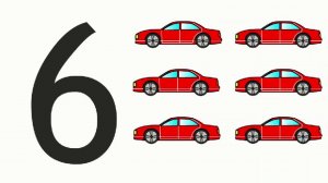 Обучающий мультик для малышей. Изучаем цифры и учимся считать. Для самых маленьких про машинки