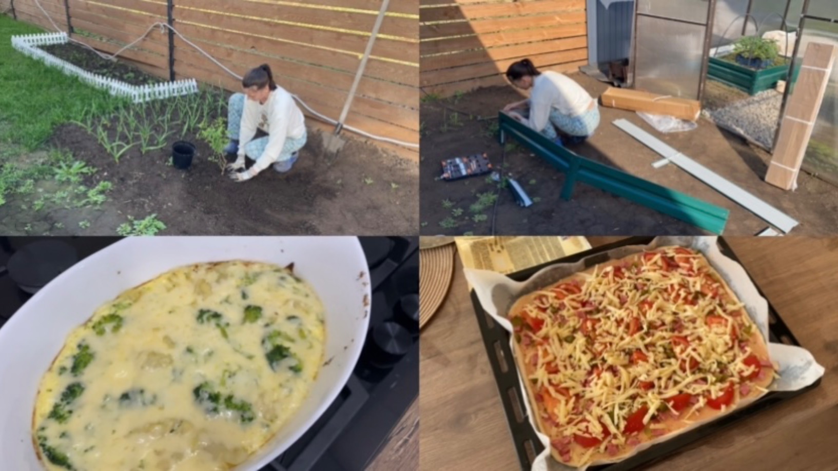 ПОСАДИЛИ ЖИМОЛОСТЬ🔥 ГРЯДКИ С ВБ// ПИЦЦА НА УЖИН// ЗАПЕКАНКА ИЗ БРОККОЛИ🔥 смотреть онлайн