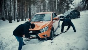 Корея отдыхает!! Ваз 2106 рвет Весту и Хрей на бездорожье???!!