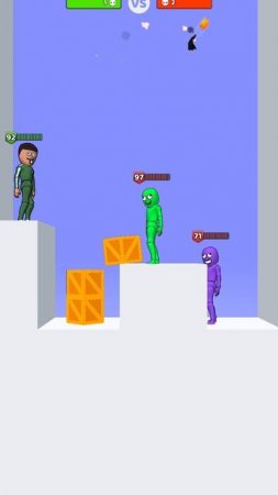Битва человечков lvl629 Мясокомбинатов ский бандит игре Who dies first