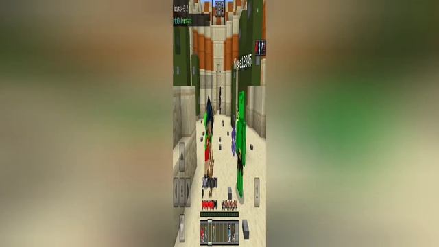 ПВП битва гладиаторов на арене в Майнкрафте