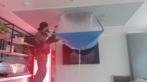 Профессиональная мойка сплит-системы