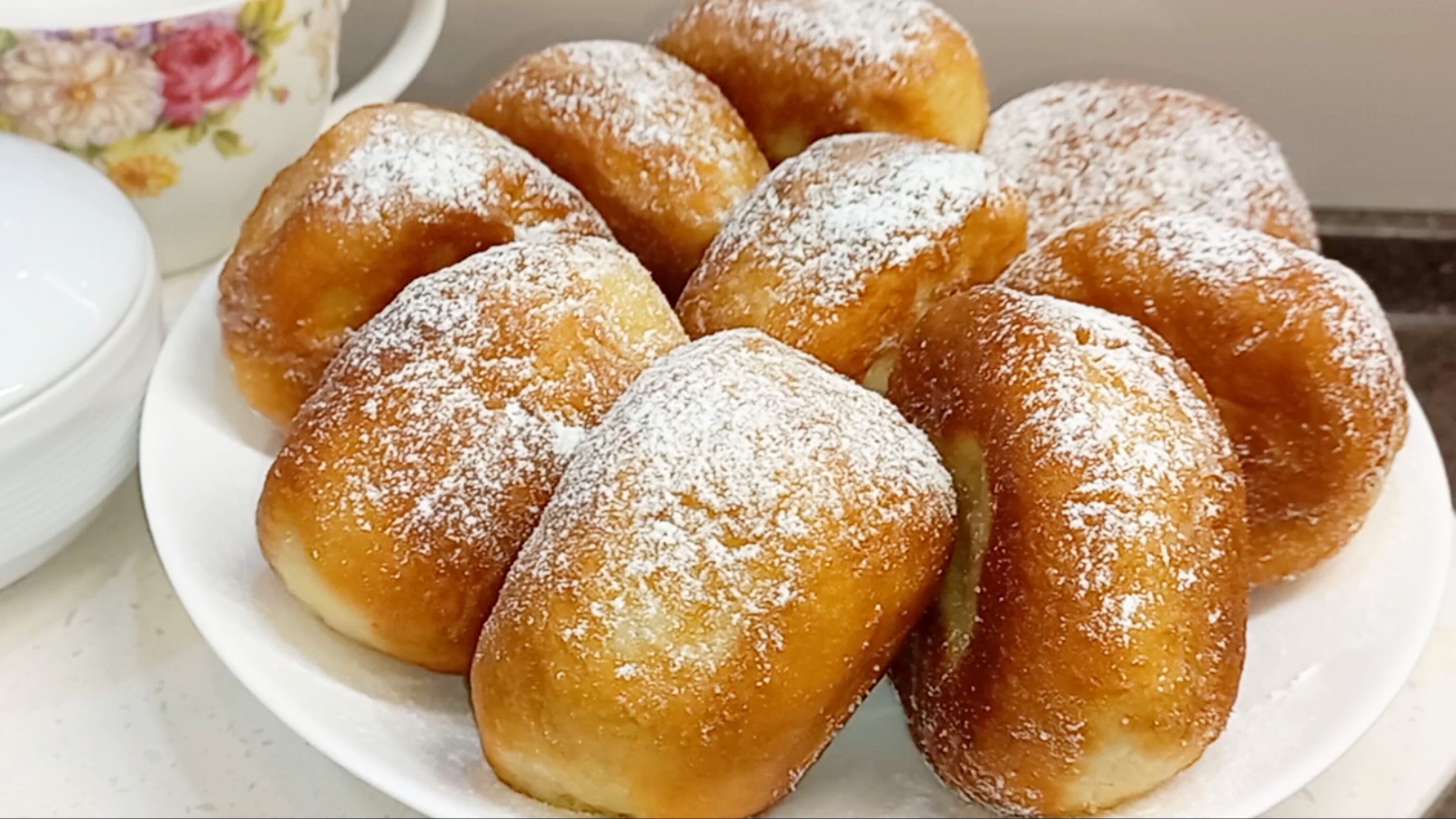 ПЫШКИ (Пончики), как ПУХ! Нежное и воздушное тесто. Пышки как в детстве!