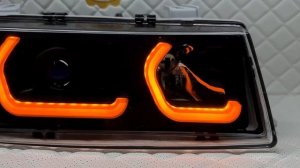 Фара Bi-led ваз 2110 2111 2112 стиль BMW