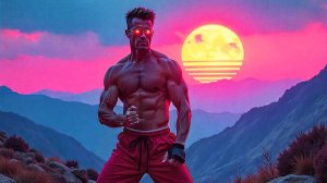 Kickboxer soundtrack - synthwave remix