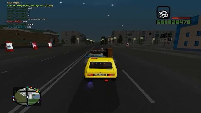 GTA:Криминальная Россия-Гоняем на нивах смотреть онлайн