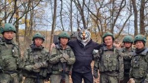 Военные Северной Корее Курская область , братья наши