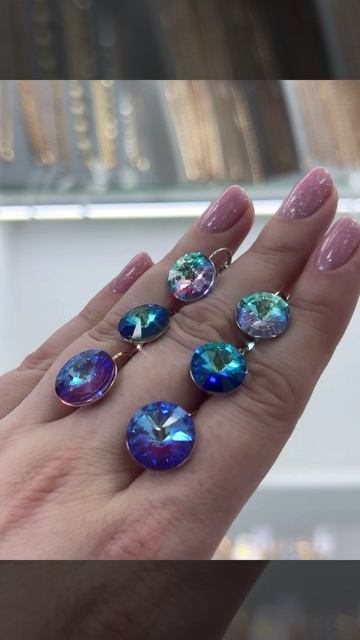 #Swarovski #медицинскоезолото #Xuping #бижутерия
