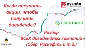 Какие акции покупать, чтобы получить дивиденды (Сбер, Роснефть, Лукойл и т.д) ► разбор ВСЕХ компаний