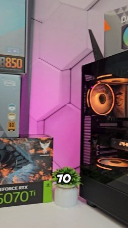 Игровой ПК на Ryzen 7 7800x3D и RTX 5070 TI #сборкапк #nvidia #ryzen