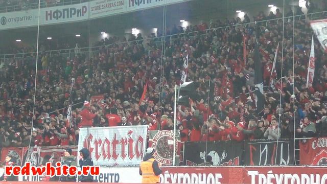 Обзор трибун на матче Спартак - Спартак-нальчик 5:2