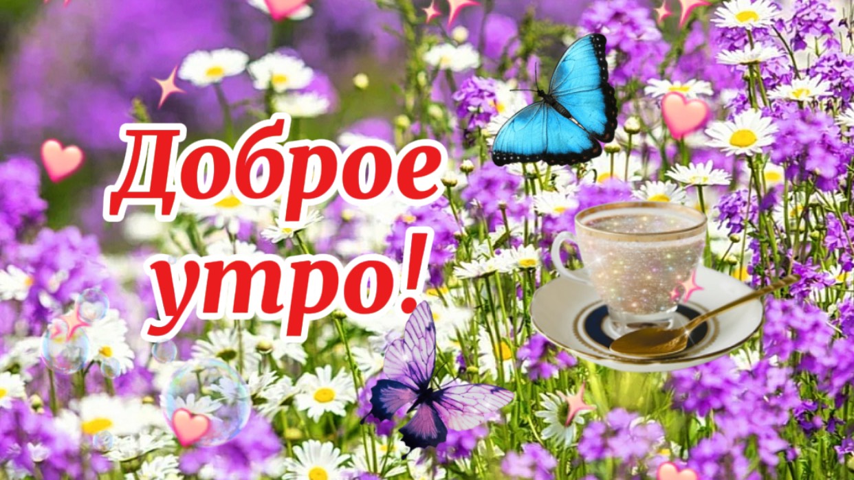 Доброе утро! Давайте с утра улыбаться и ждать перемен