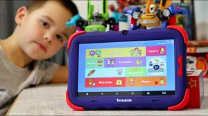 Тобот Тритан и Родион. Игры, обучалки и мультики. Детский планшет Turbokids S5