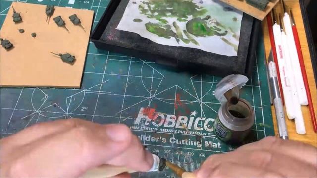 6mm Cold War - Painting US M60A3 Tanks from CinC