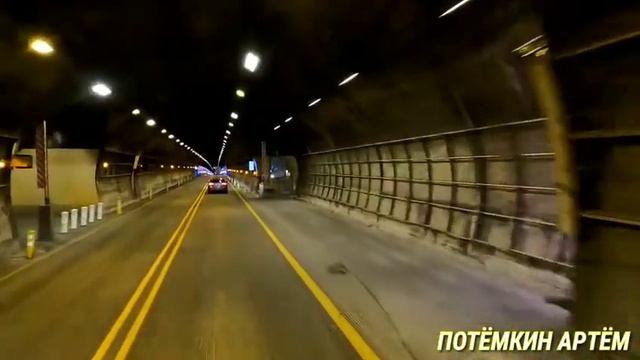 Проезд по Туннелю Монблан смотреть онлайн