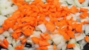 Капуста тушеная с лесными грибами