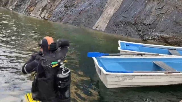 Карелия, Черные Камни, Рускеала, дайвинг, путешествия, дайвинг-клуб Атолл. смотреть онлайн