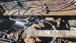 international 7600 замена телеги начало #скрещевание американца и немца #американец в России