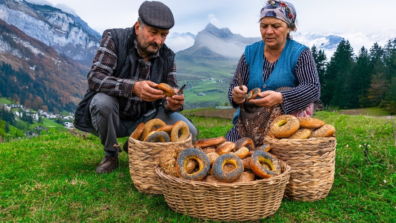 Домашние Бублики с Лесным Орехами