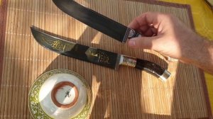 Узбекский нож из стали 65Г или ШХ-15 | Какой выбрать_ _ Рассказываю плюсы и минусы