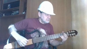 Марш монтажников ( из фильма "Высота") на гитаре
