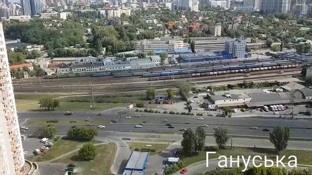 Киев. Панорама. Саперно-Слободская.