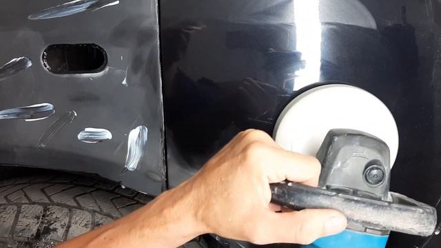Полировка перехода и результат.