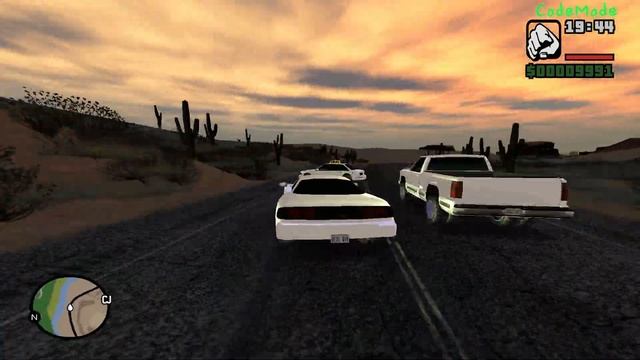 GTA San Andreas - ЕДЕМ ДО ХАТЫ ПОД МУЗЯКУ | MOD Stars & Stripes 1.3 | ГТА SA MEGA MAP 1.3 USA MOD