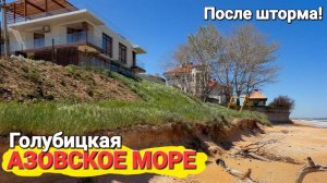 Исть ли мазут после шторма! Азовское море, пляж Чайка. Голубицкая