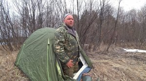 ЗА АПРЕЛЬСКИМ НАЛИМОМ В ТАЙГУ, ОТКРЫТИЕ СЕЗОНА! ЗАМЁРЗ В МАЛЕНЬКОЙ ПАЛАТКЕ \ ДОНКИ НА ПЕСЧАНОЙ КОСЕ!