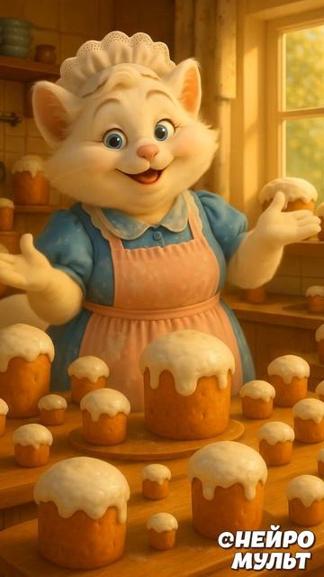 КОТИКИ_ДУШЕВНАЯ_история_в_нейросети!_#cats_#kidscartoons_#мультик