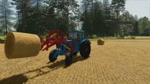 Fs-22/возим тюки на продажу на Мтз-82.1/к.Калиновка