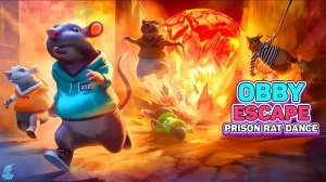 Сбегаем за Обби из тюрьмы ➣ Obby Escape: Prison Rat Dance