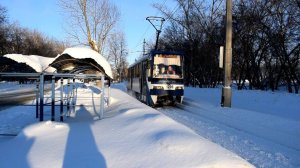 Трамваи Tatra TB4D КВР Барнаул-1296 и Tatra B3DM КВР Барнаул-1178