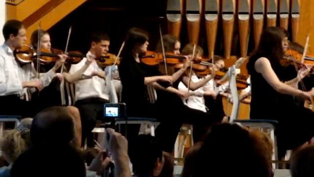 концерт в органном зале учеников лицея С.Рахманинова (2008 г?) смотреть онлайн