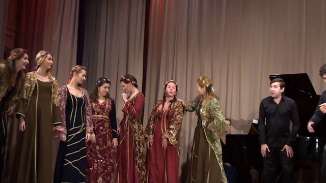 Русская народная песня -  Стары -  старики  -  Хоровой театр Б.  Певзнера