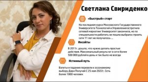 9. Светлана Свириденко