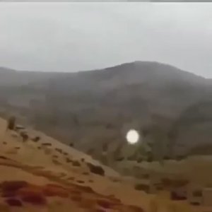 Шарообразный НЛО в Казахстане