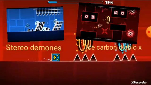 Самый первый демон в geometry dash #gd #gmd #гд #shorts