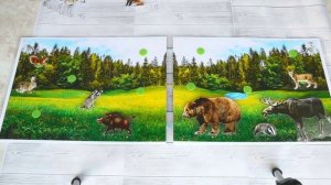 игра "Дикие и домашние животные"
