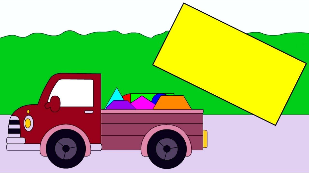 Мультик для малышей с машинками Учим геометрические фигуры и цвета смотреть онлайн