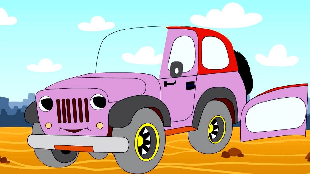 Мультики про машинки для малышей. Собираем пазлы с машинами смотреть онлайн