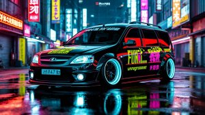 AI CAR #4
Lada Largus
«Когда Семейный Универсал Превращается в Дрифт-Монстра»