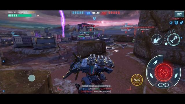 Робот титан Bersagliere в War Robots | Снайпер Берсальер {Обзор}