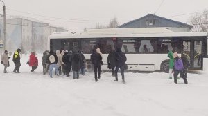 Утро 23 апреля 2025г. Посёлок Пангоды Надымский район Ямало Ненецкий автономный Округ.