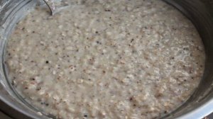 Овсяный пирог с орехами