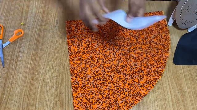 DIY: How to Cut and Sew a Stylish 360 Degree flare Cape blouse.