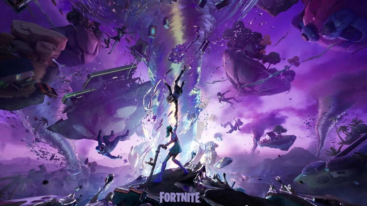 Играли в Fortnite командно,но заняли топ 2😓