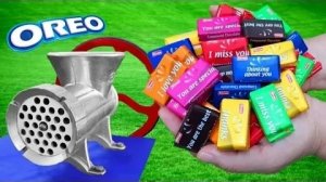 Что будет если сделать микс из жвачек .Детское видео